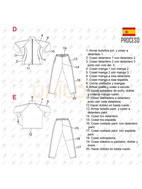 BUZO ESCOLAR CORTES 2202 - Image 3