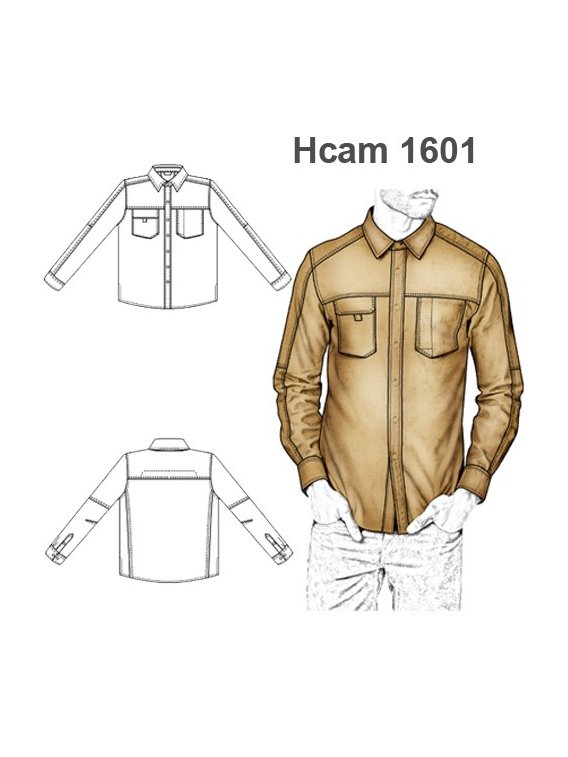 CAMISA SPORT HOMBRE 1601