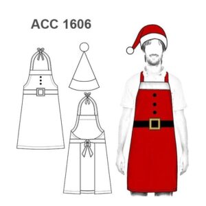 DELANTAL  COCINA NAVIDAD 1606