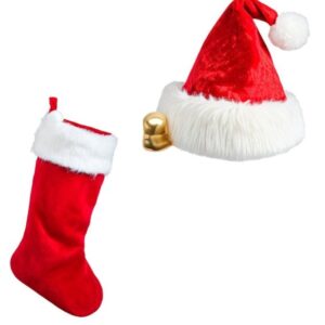 GORRO Y BOTA NAVIDAD ACC 1009