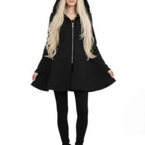 MOLDE ABRIGO CAPERUZA MUJER 2403