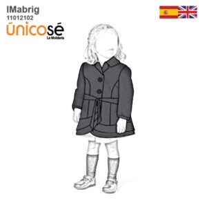 ABRIGO CLASICO NIÑA 2102