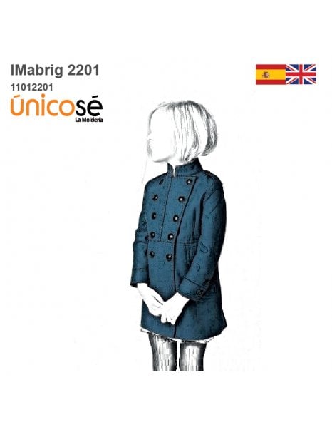 ABRIGO MILITAR NIÑA 2201 - Image 2