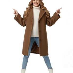 MOLDE ABRIGO TAPADO NIÑA 2402