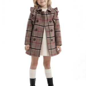 MOLDE ABRIGO TAPADO NIÑA 2403