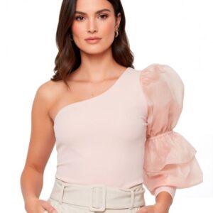 MOLDE BLUSA ASIMETRICA MUJER 2211