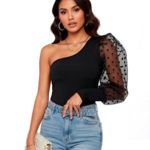 MOLDE BLUSA ASIMETRICA MUJER 2214