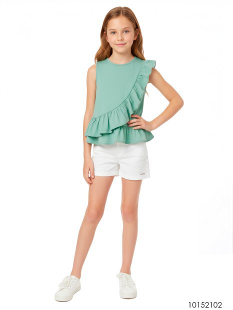 MOLDE BLUSA ASIMETRICA NIÑA 2202 - Image 3