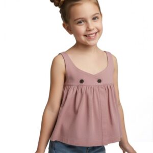 MOLDE BLUSA SIN MANGAS NIÑA 2302