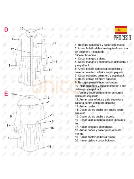 BLUSA VESTIDO MUJER 2202 - Image 4