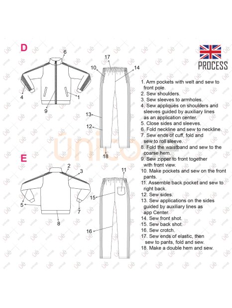 MOLDE BUZO CLASICO NIÑO 2301 - Image 3