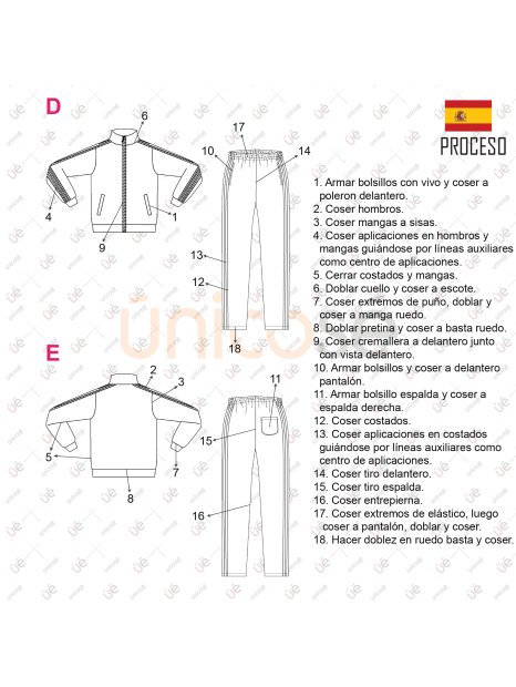 MOLDE BUZO CLASICO NIÑO 2301 - Image 4