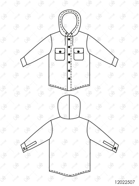 MOLDE CAMISA CAMISACO HOMBRE 2507 - Image 4