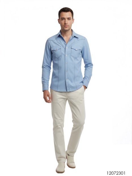 MOLDE CAMISA VAQUERA HOMBRE 2301 - Image 3