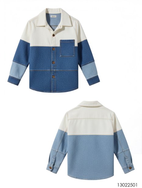 MOLDE CHAQUETA CORTES NIÑO 2501 - Image 3