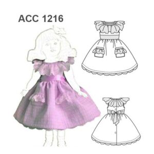 VESTIDO MUÑECA ACC 1216