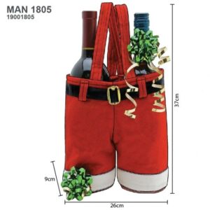 BOLSA NAVIDEÑA VINOS MAN 1805