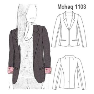 CHAQUETA BLAZER MUJER 1103