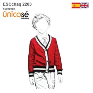 CHAQUETA CARDIGAN ESCOLAR 2203