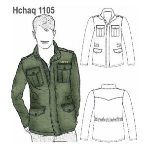 CHAQUETA MILITAR HOMBRE 1105