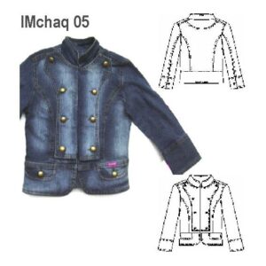 CHAQUETA MILITAR NIÑA 0905