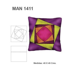 COJIN PATCHWORK CRAZY MAN 1411