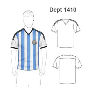 DEPORTE CAMISETA FUTBOL 1410