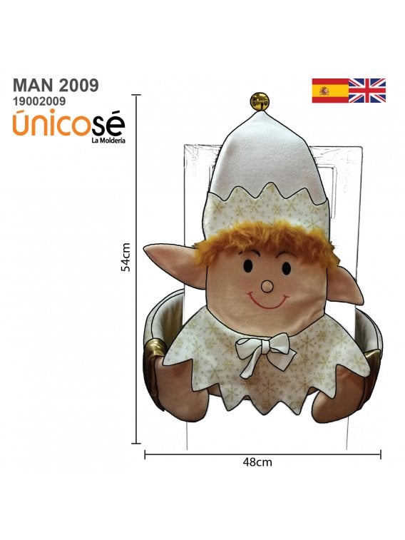 FUNDA SILLA NAVIDAD MAN 2009