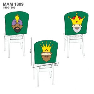 FUNDA SILLA REYES NAVIDAD MAN 1809