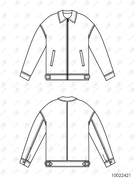 MOLDE CHAQUETA GRANERO MUJER 2421 - Image 5