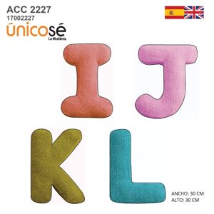 MOLDE COJIN ABECEDARIO ACC 2227