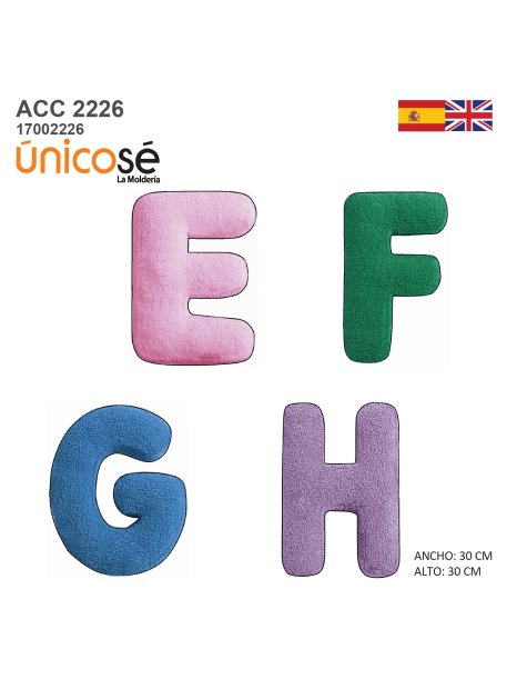 MOLDE COJIN ABECEDARIO ACC 2226 - Image 2