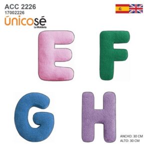MOLDE COJIN ABECEDARIO ACC 2226