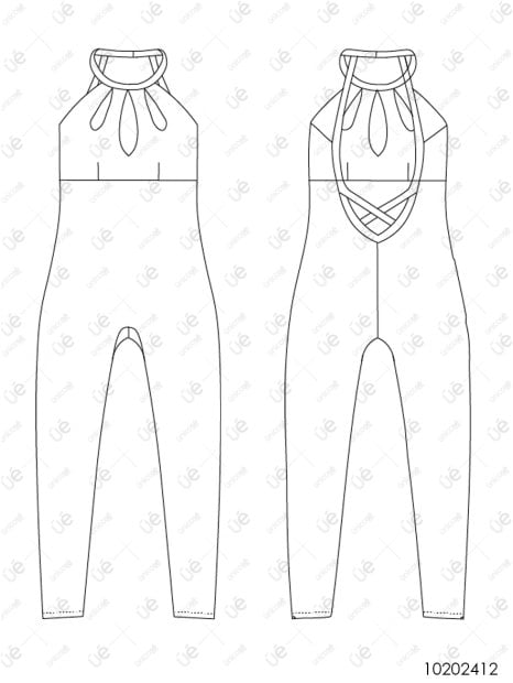 MOLDE DEPORTE CATSUIT MUJER 2412 - Image 4