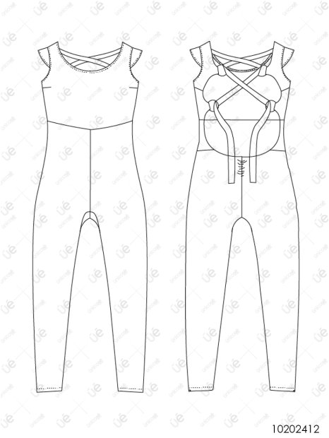 MOLDE DEPORTE CATSUIT MUJER 2413 - Image 4