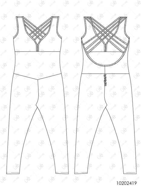 MOLDE DEPORTE CATSUIT MUJER 2419 - Image 4