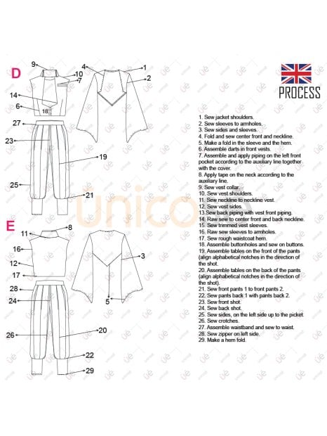 MOLDE DISFRAZ PERSONAJE ANIME 2219IN - Image 4