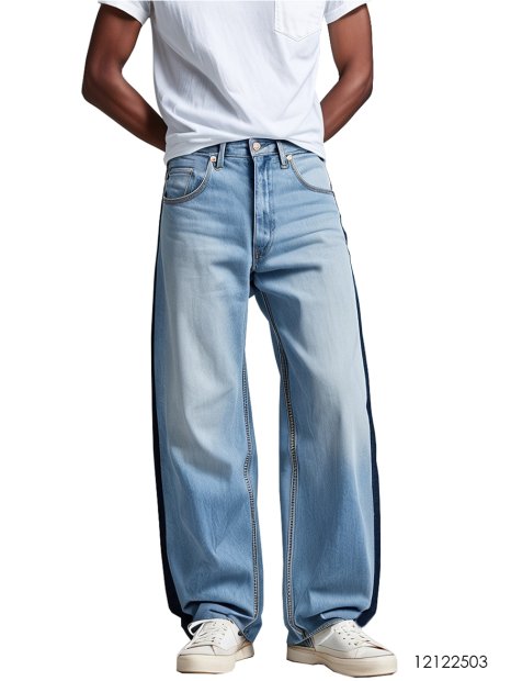 MOLDE PANTALON CON FRANJA HOMBRE 2503 - Image 2