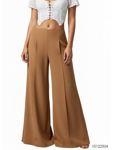 MOLDE PANTALON PIERNA ANCHA MUJER 2504 - Image 2