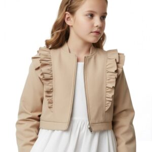 MOLDE CHAQUETA CON VUELOS NIÑA 2402