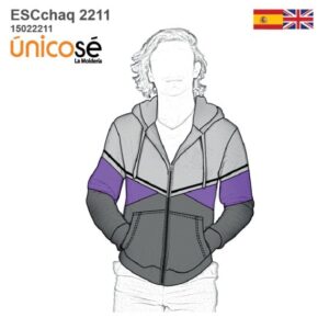 MOLDE CHAQUETA ESCOLAR CORTES 2211