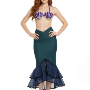 MOLDES DISFRAZ DE SIRENA 2221