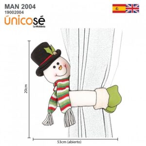 MUÑECO NAVIDAD MAN 2004
