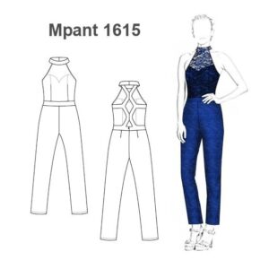 PANTALON ENTERITO MUJER 1615