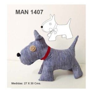 PERRO DE TRAPO MAN 1407