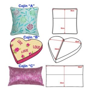 SET 3 COJINES ACC 1107