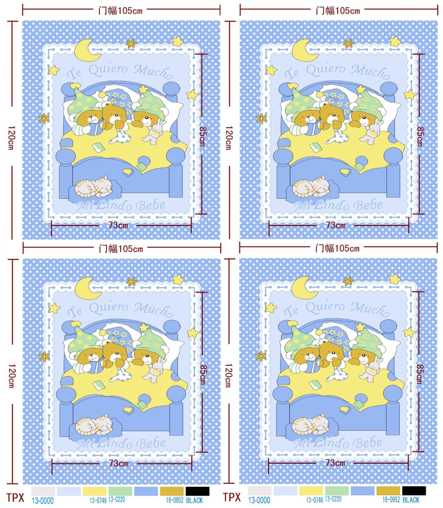 POLAR DOBLE ANCHO BEBE CUADROS - Imagen 7