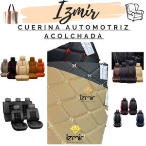 CUERINA AUTOMOTRIZ ACOLCHADA