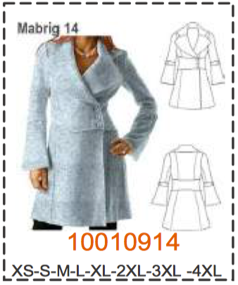MOLDE ABRIGOS - MUJER - 1 - Imagen 8
