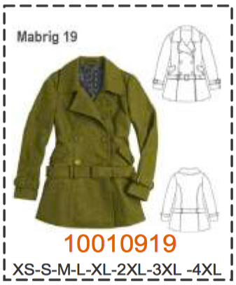 MOLDE ABRIGOS - MUJER - 1 - Imagen 13